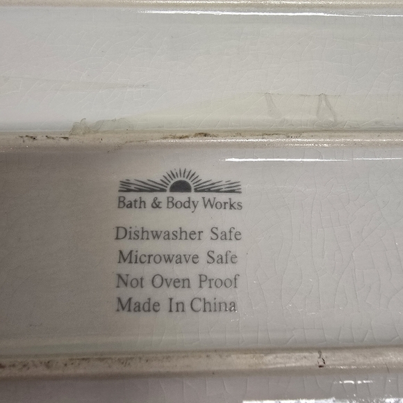 Bath & Body Works Spa Bath Vanity Large Ceramic Tray Dish Bundle Of Joy - Picture 4 of 8